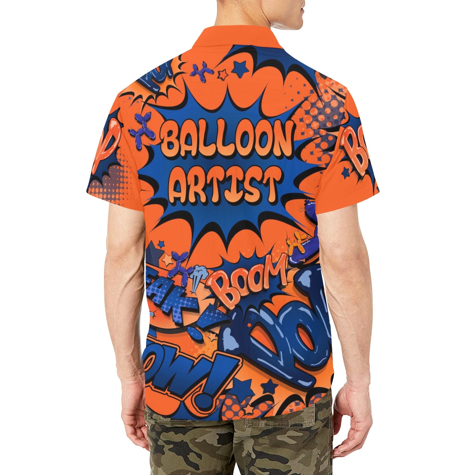 Balloon Artist shirt in University of Virginia Colours