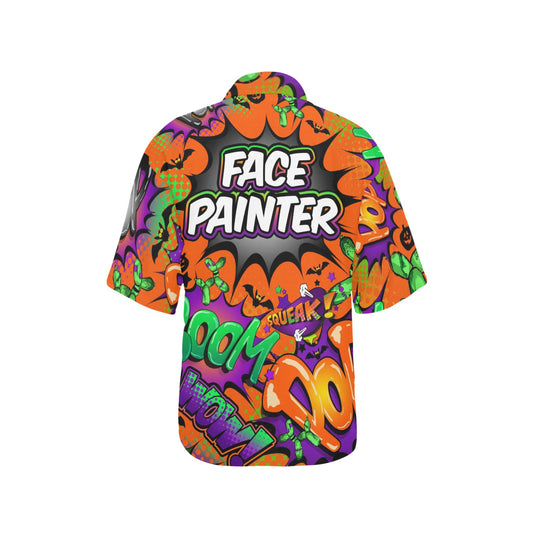 Halloween Shirt for Face Painters Orange