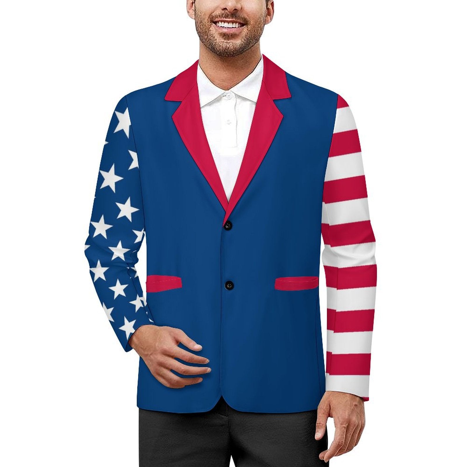 USA Patriotic Suit Jacket