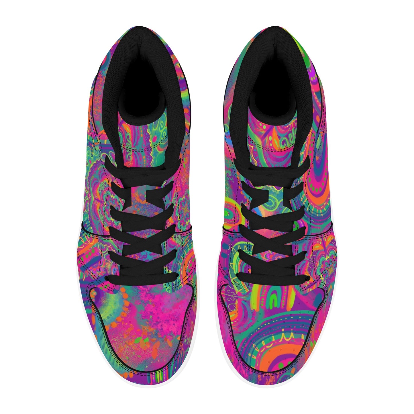 Rainbow Rhapsody - Premium High Tops