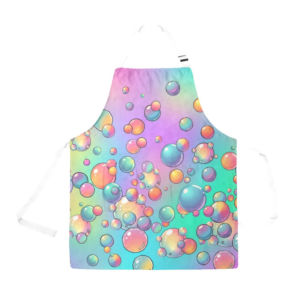 Rainbow Bubble Apron for Bubble artists and Face Painters