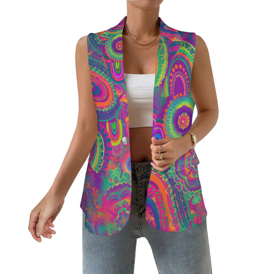 Rainbow Rhapsody - Women's Vest / Waistcoat