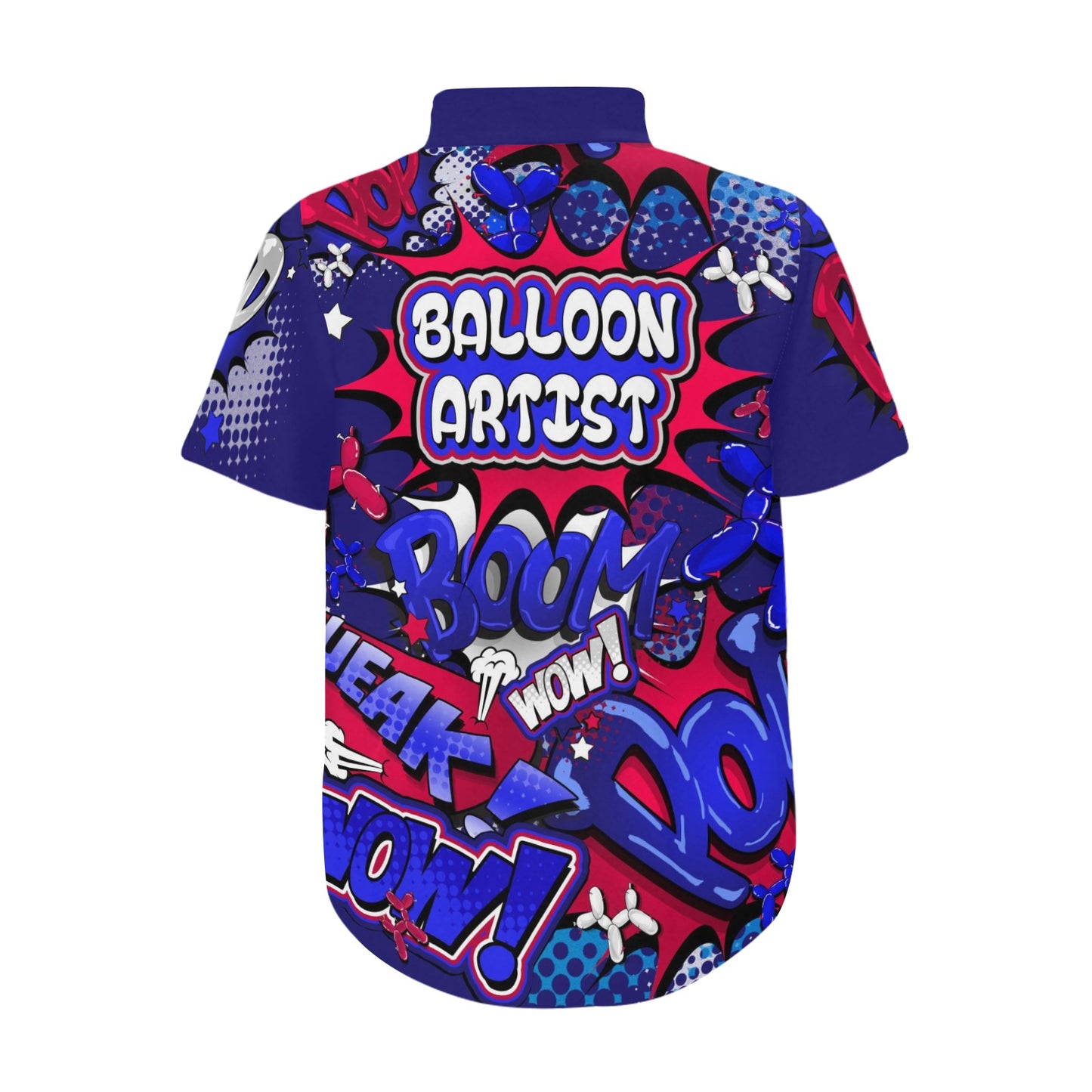 Captain BOOM! "Balloon Artist" - Women and Kids Short Sleeve Shirt