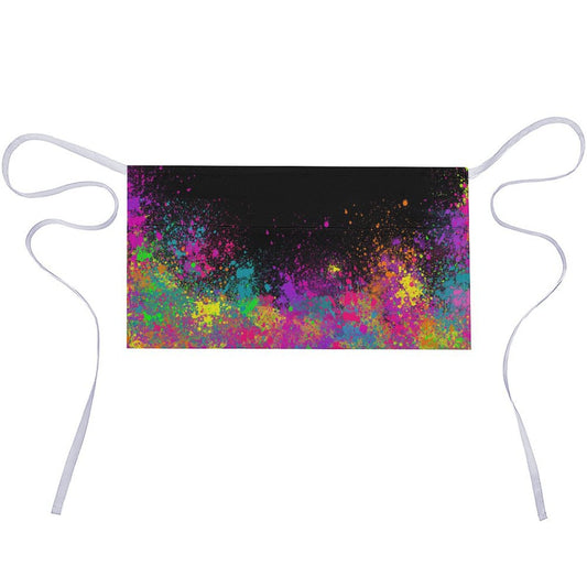 Paint Splatter Apron for face painters and entertainers