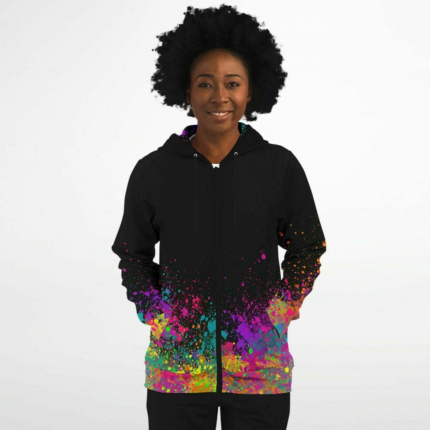 Paint Splatter Hoodie for Face Painters