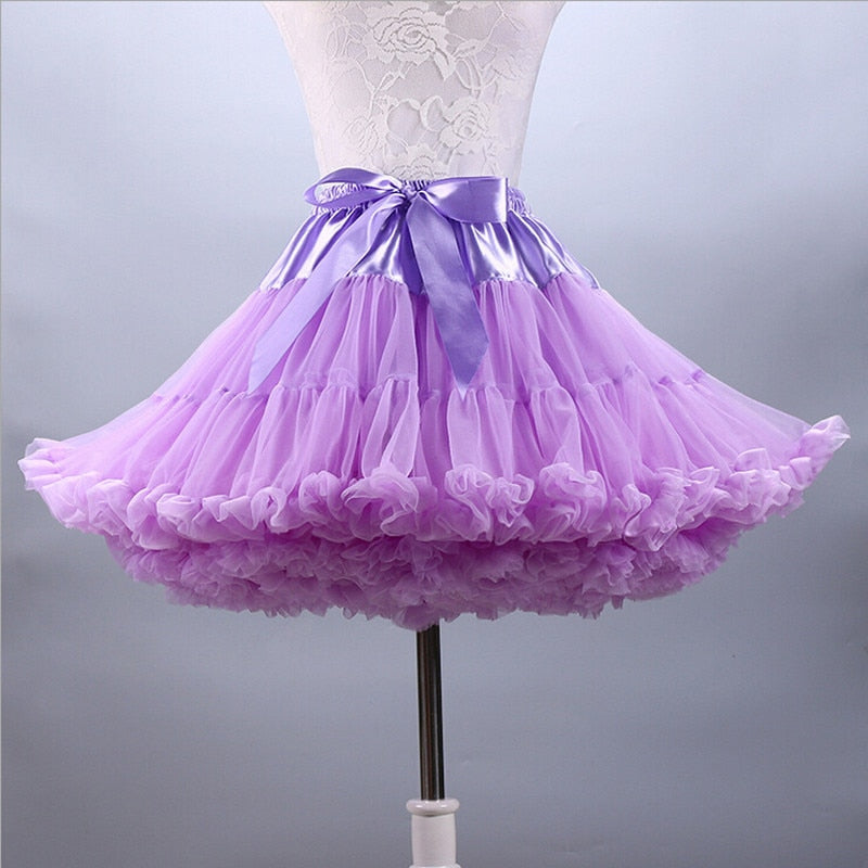 Purple Mini Petticoat for entertainers