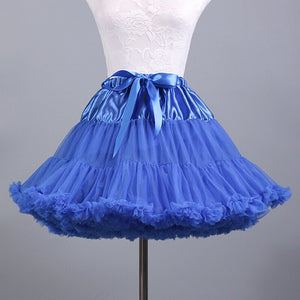 Blue Petticoat short and puffy