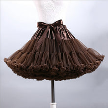 Load image into Gallery viewer, Short Brown Petticoat for face painting and balloon twisting