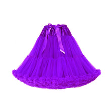 Load image into Gallery viewer, Purple Petticoat 55cm Long