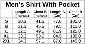 Halloween Orange - Short Sleeve Shirt With Pocket