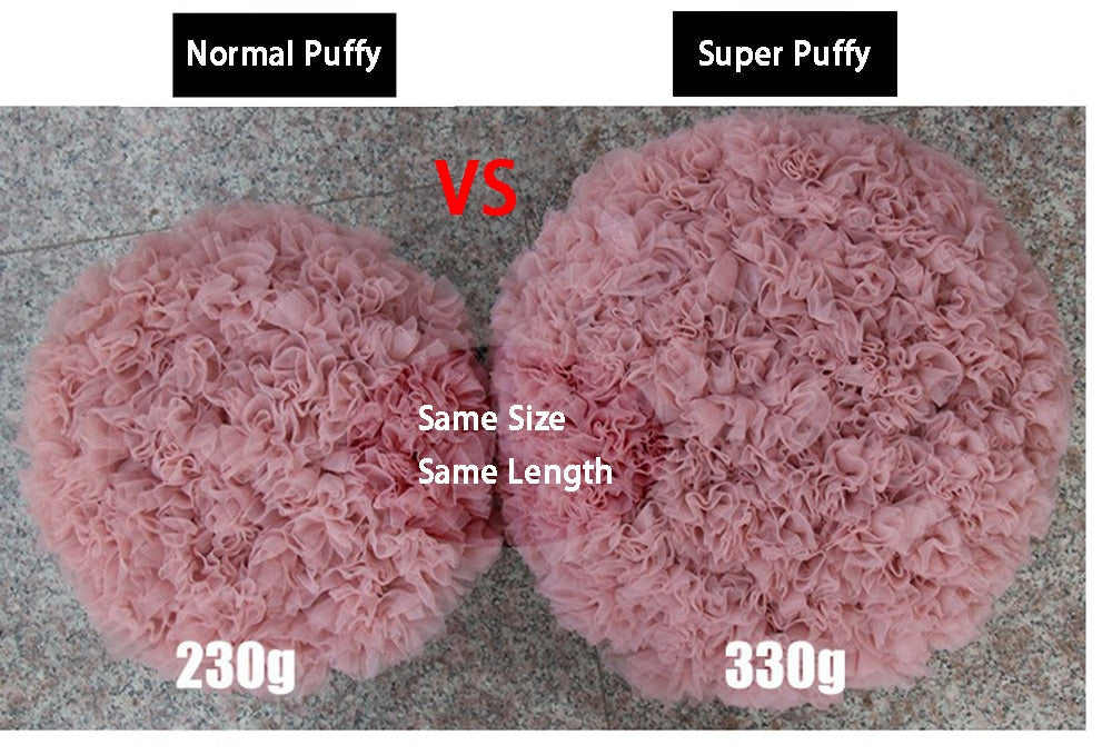 Dusty Pink Super Puffy Women's Mini Petticoat