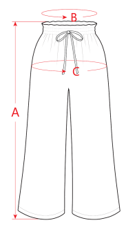 Pippety Pink - Wide Leg Pants with Pockets