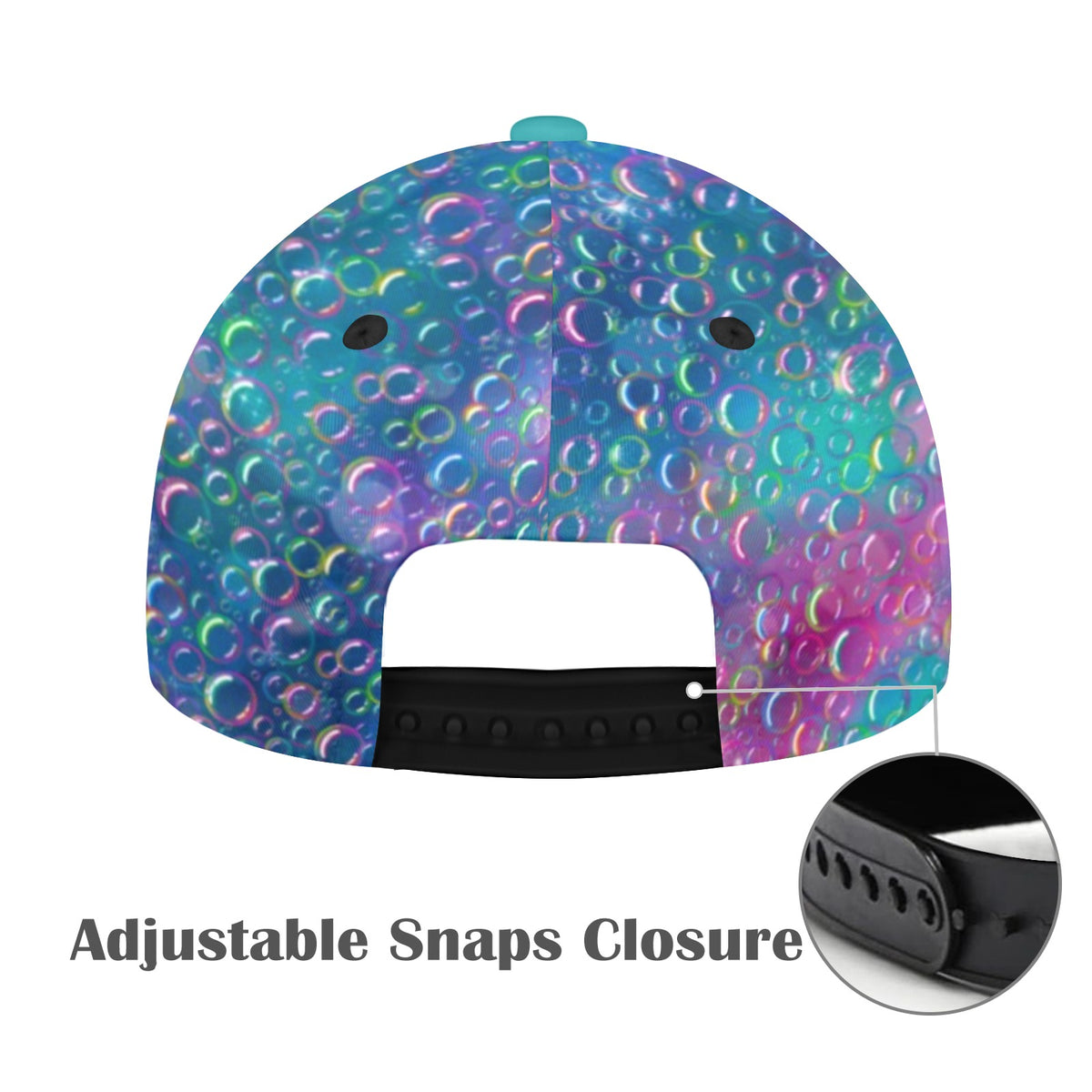 Bubble Rainbow - Snapback Cap