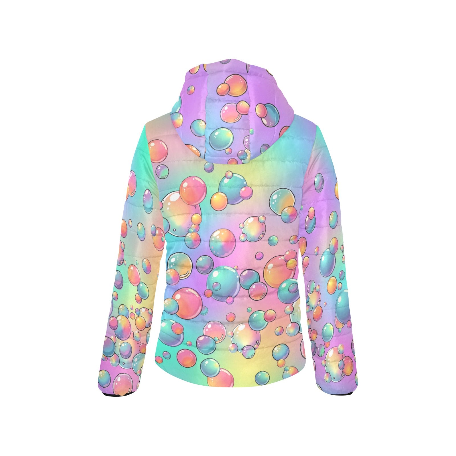 Rainbow bubble design jacket