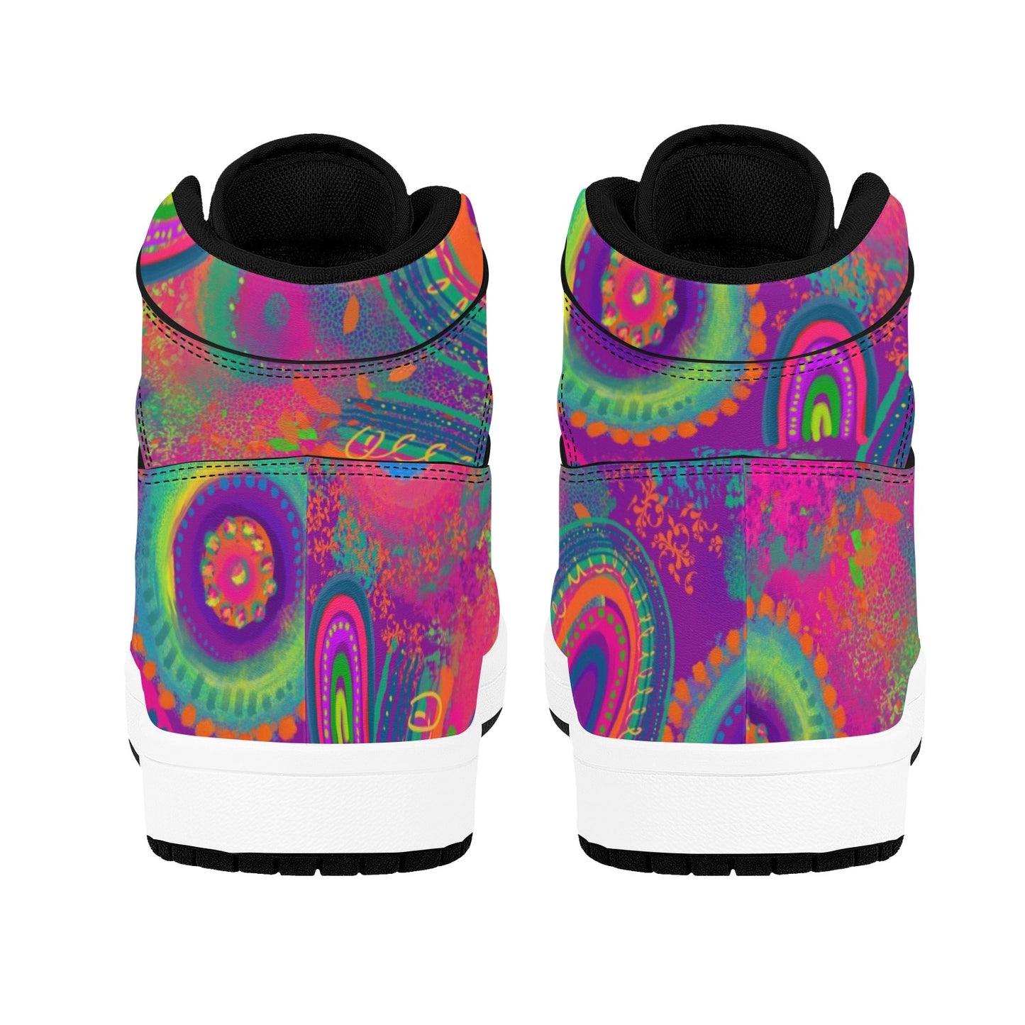 Rainbow Rhapsody - Premium High Tops