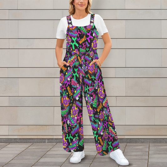 Crazy balloon dog overalls for balloon twisters and entertainers