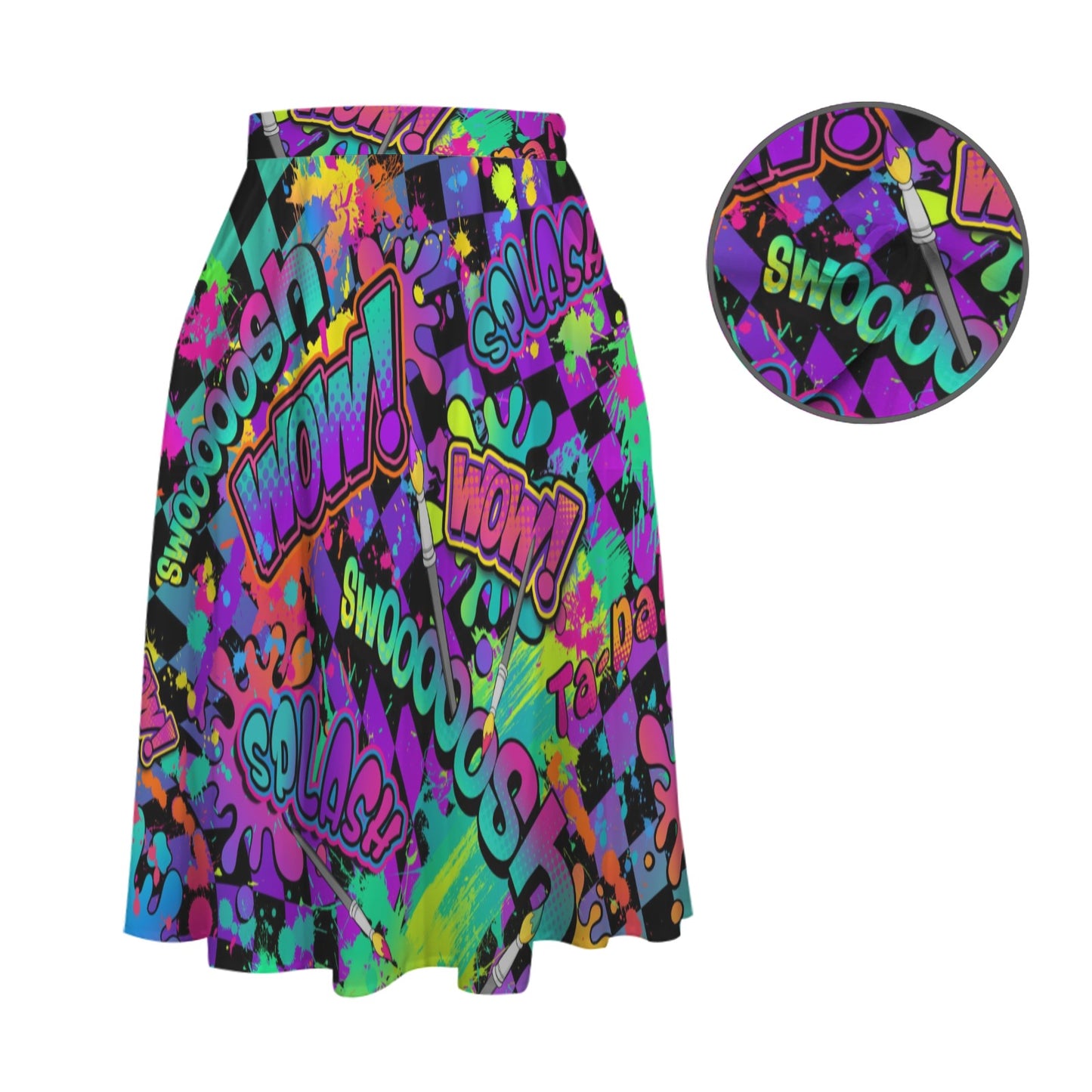Party skirt for face painters and kids entertainers