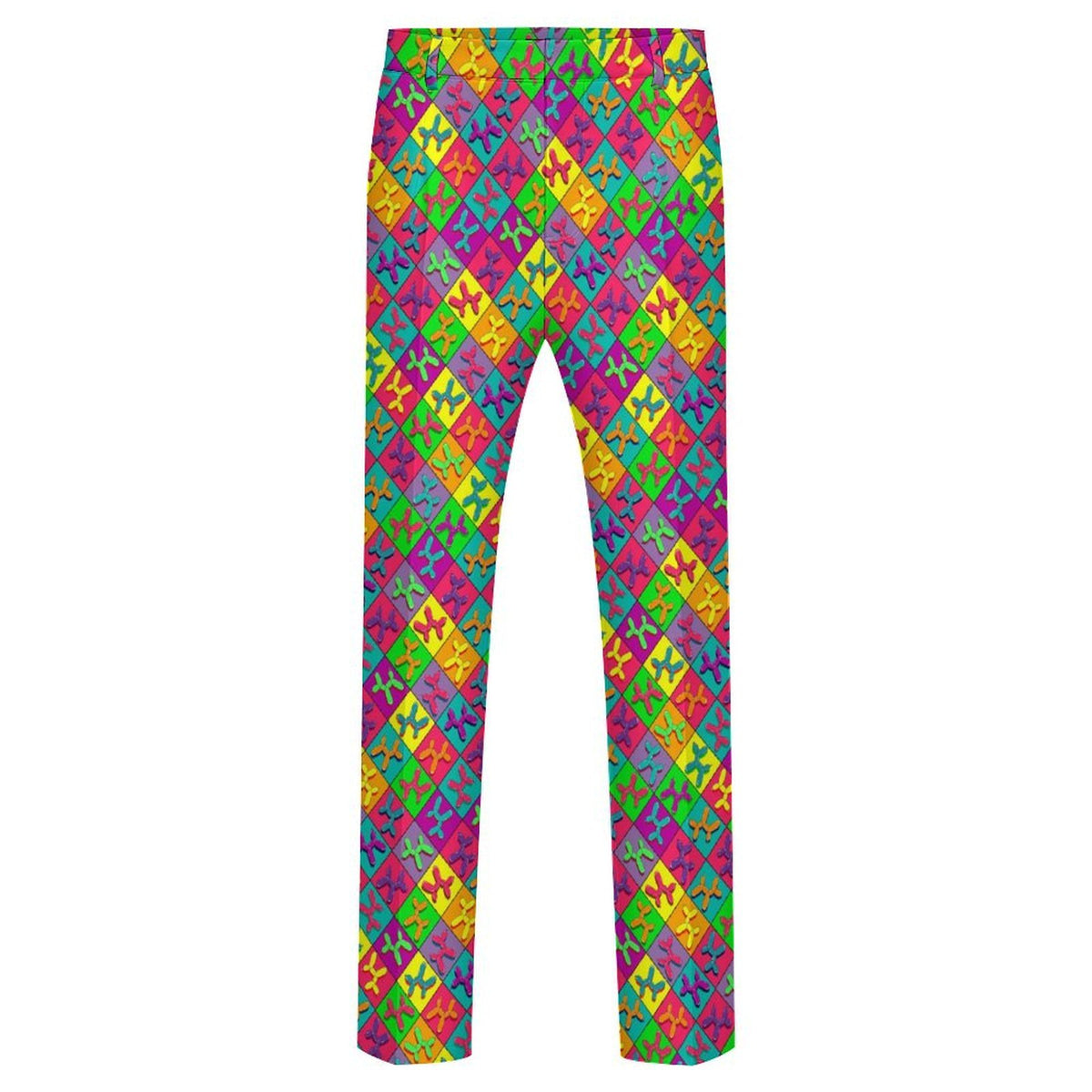 Fun balloon dog print pants for balloon twisters and kids entertainers