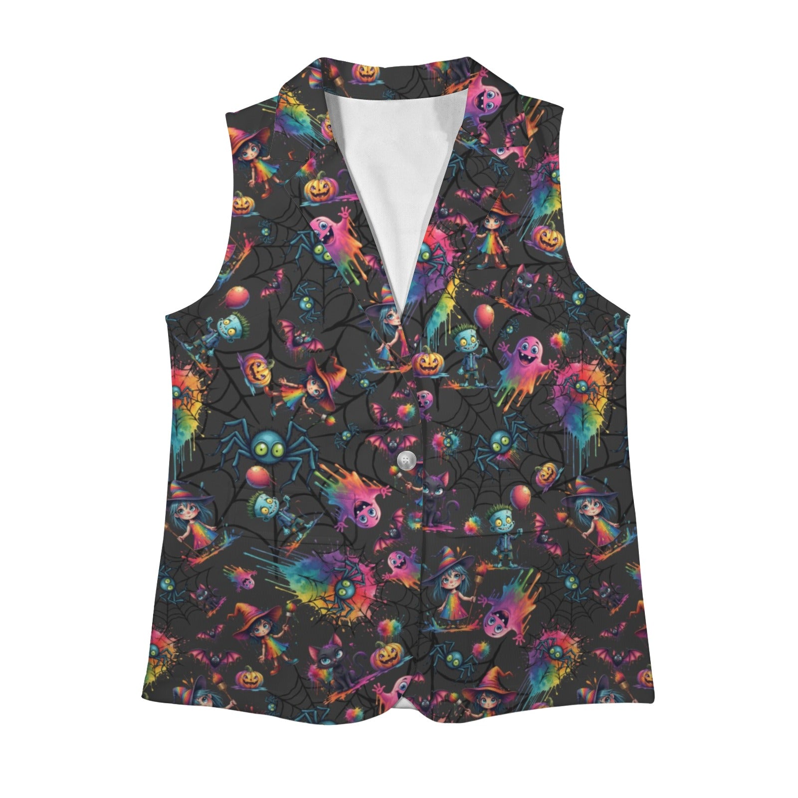 Cute Halloween Character vest for Face painters and Kids Entertainers