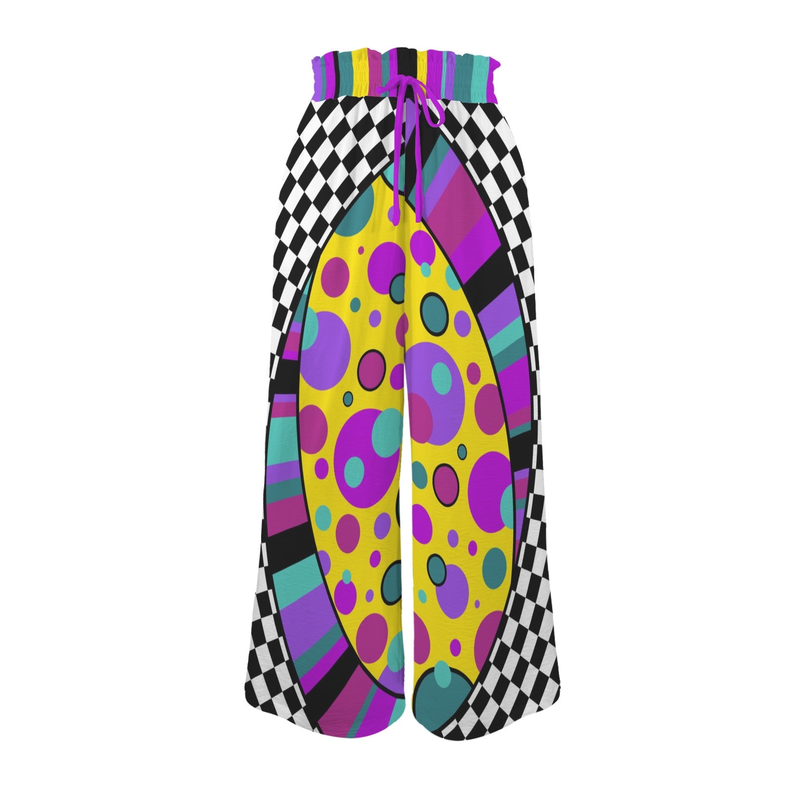 Crazy party pants fun and colourful