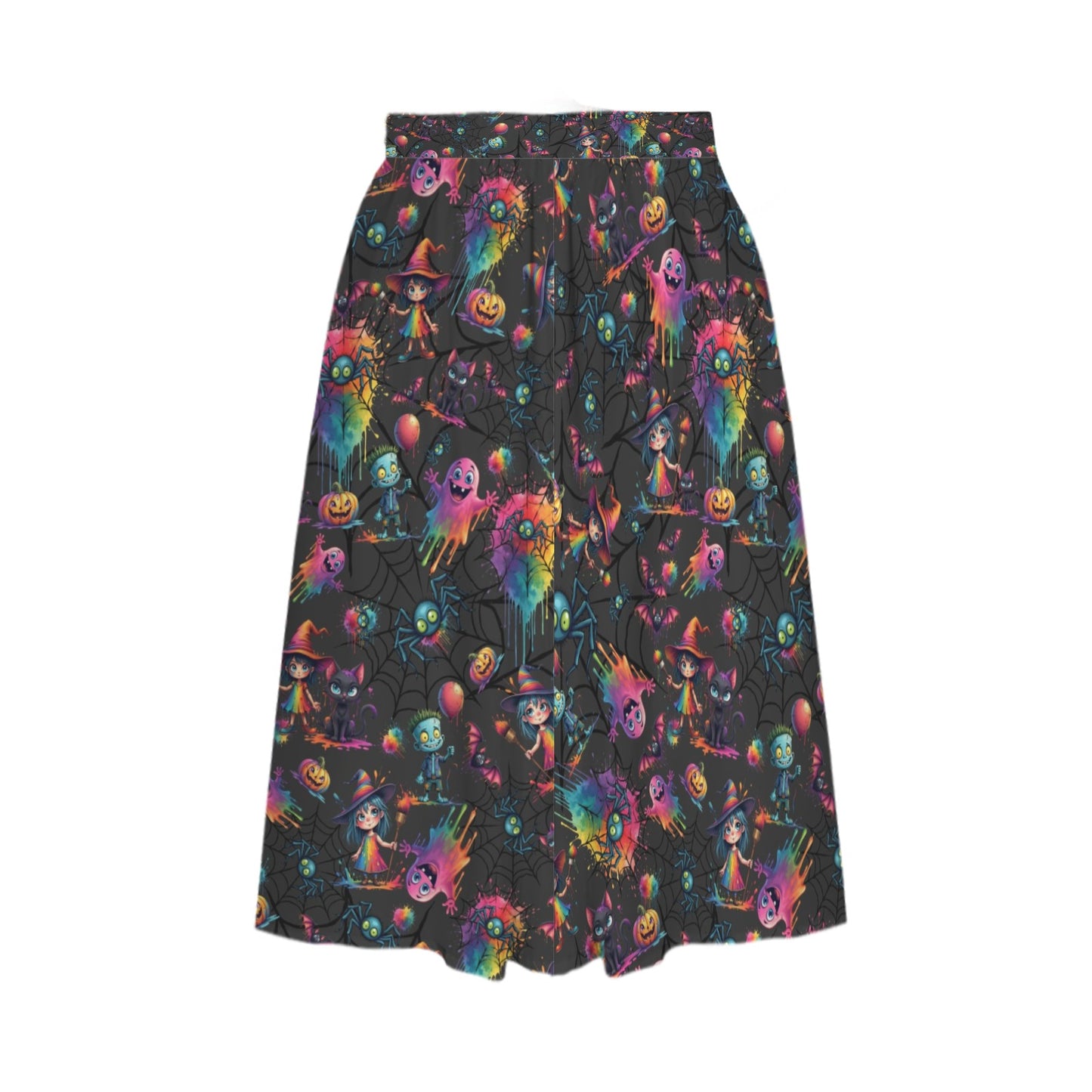 Fun and Colourful Halloween Skirt for Artists and Entertainers