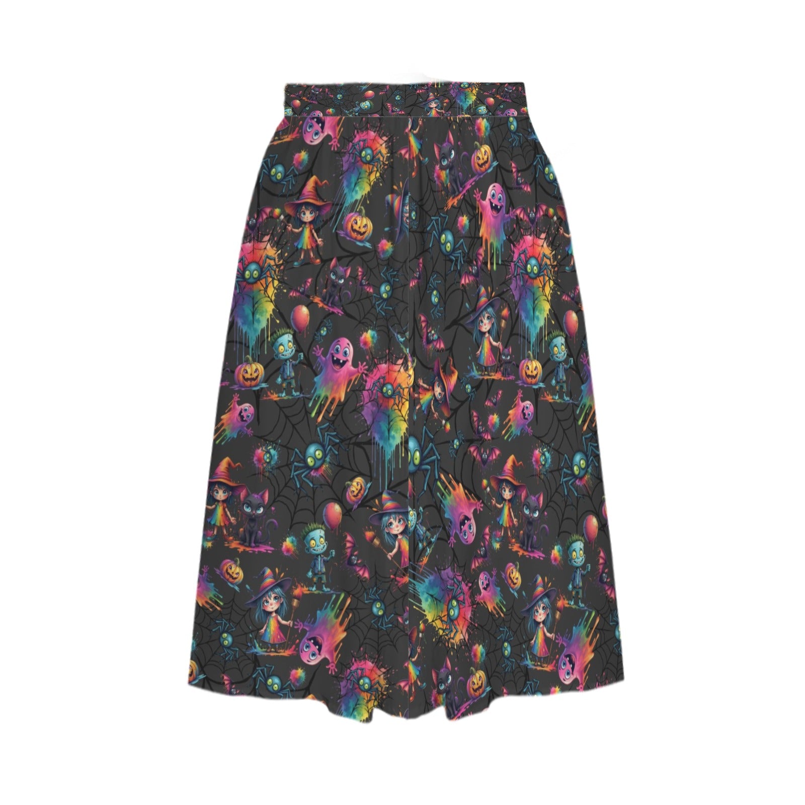 Fun and Colourful Halloween Skirt for Artists and Entertainers