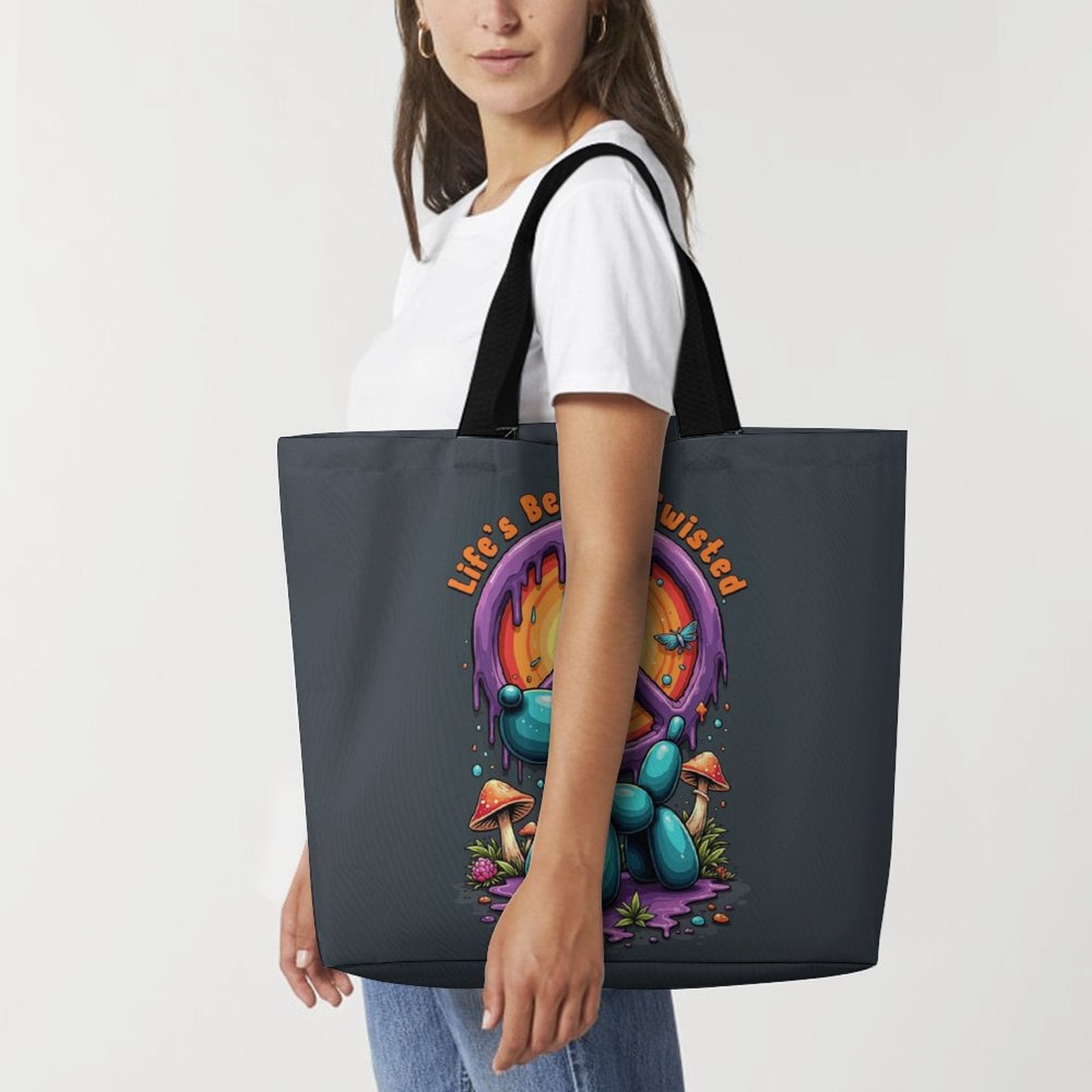 Life's Better Twisted Grocery Bag