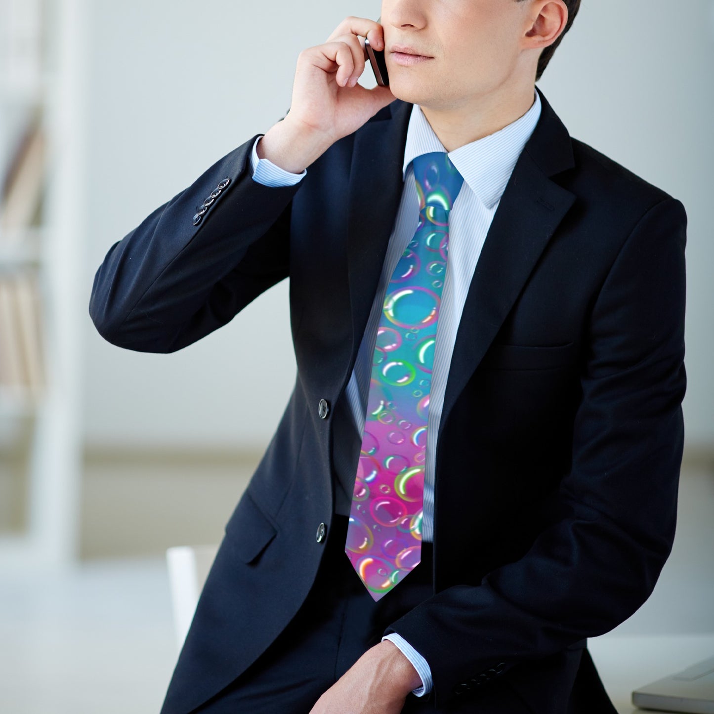 Bubble Rainbow - Tie