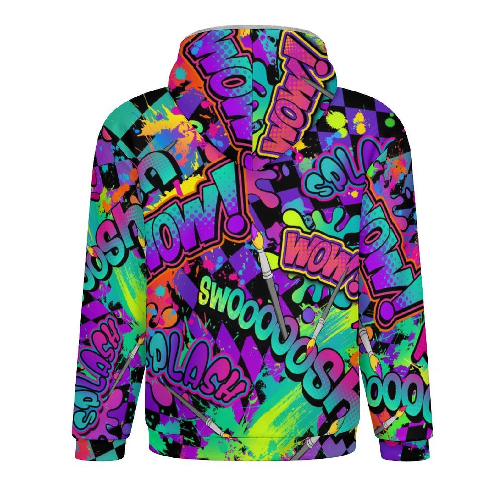 Fun colourful zip hoodie for kids entertainers