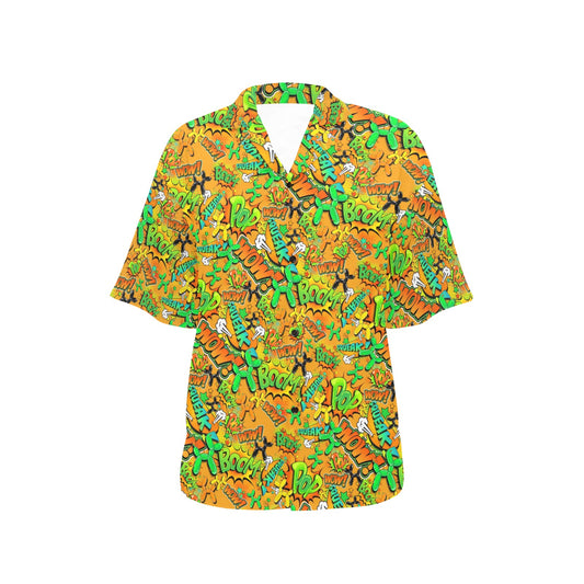 Fun colourful party shirt with balloon dogs