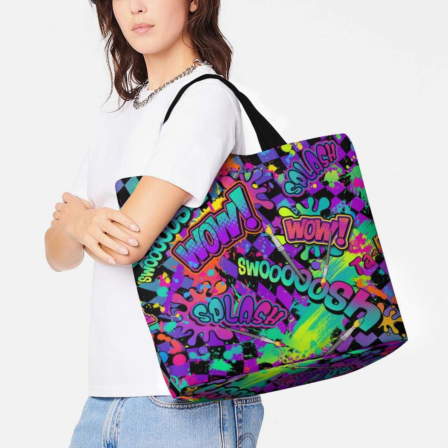 Fun colourful bag for face painters and entertainers