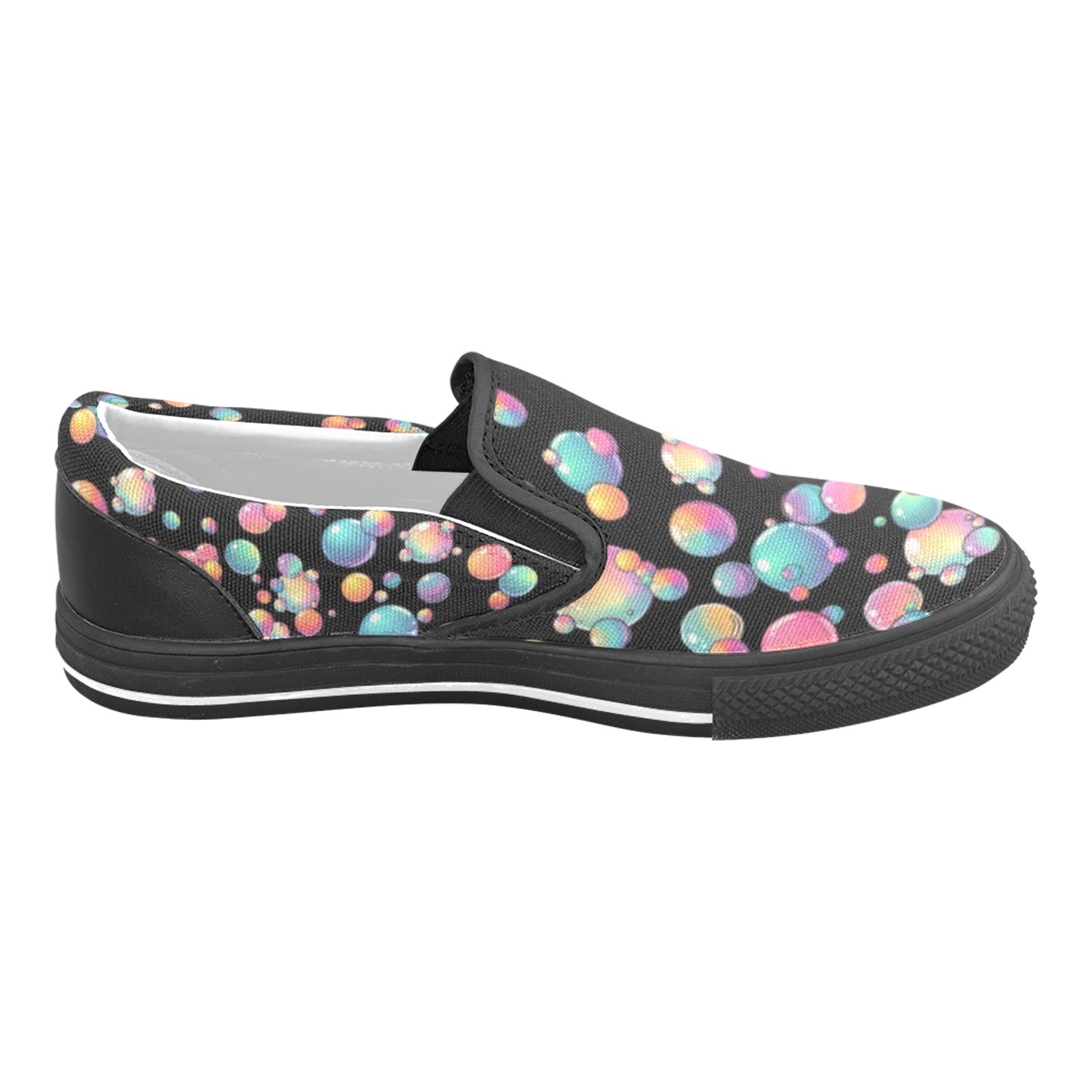 Colourful shoes for bubble artists