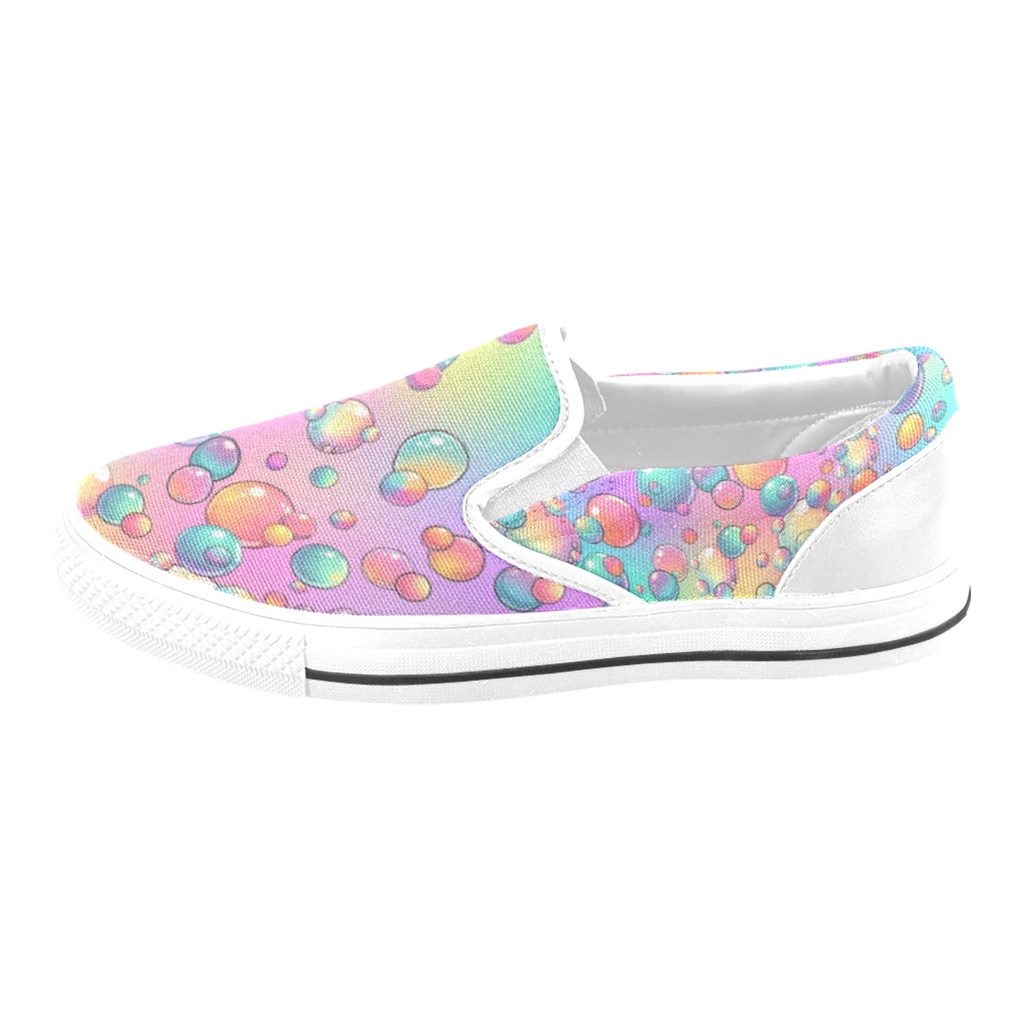 Bubble design slip on shoes