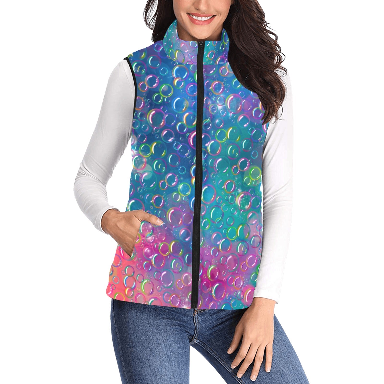 Bubble Artist Vest Rainbow Bubbles