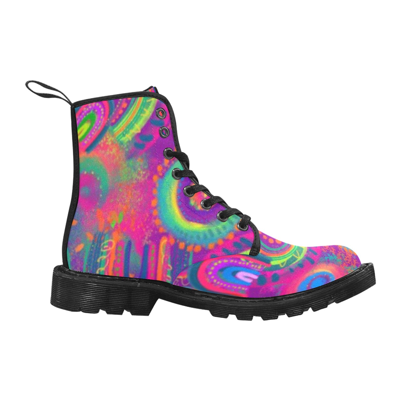 Fun colourful boots for face painters and artists