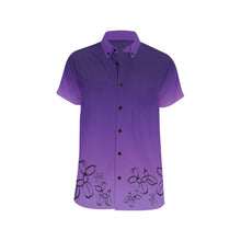 Load image into Gallery viewer, Balloon Artist shirt purple with balloon dogs