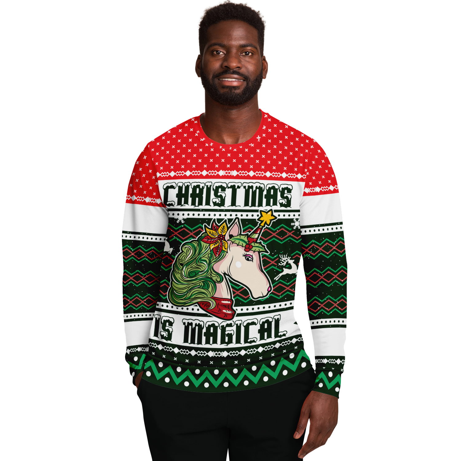 Unicorn ugly 2025 christmas sweater target