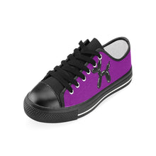 Load image into Gallery viewer, Purple Rain - Women&#39;s Sully Canvas Shoes (SIZE 6-10)