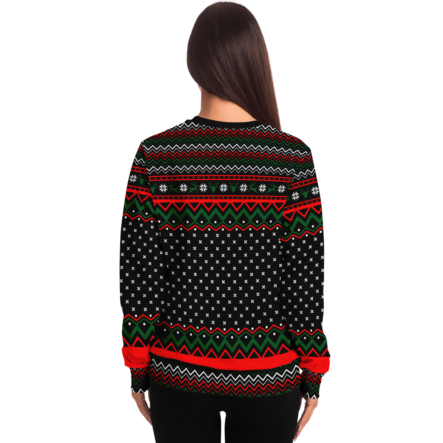 Chevron Pattern Christmas Sweater