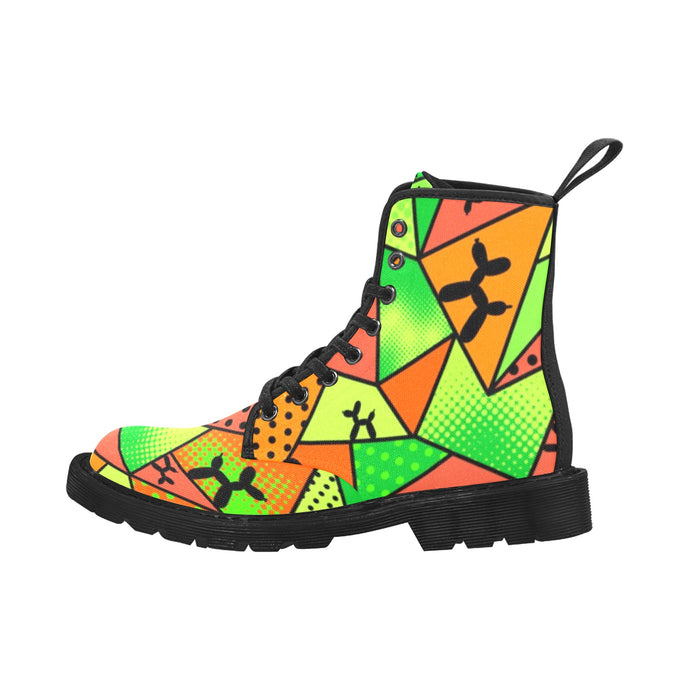 Durable combat boots for twisting balloon
