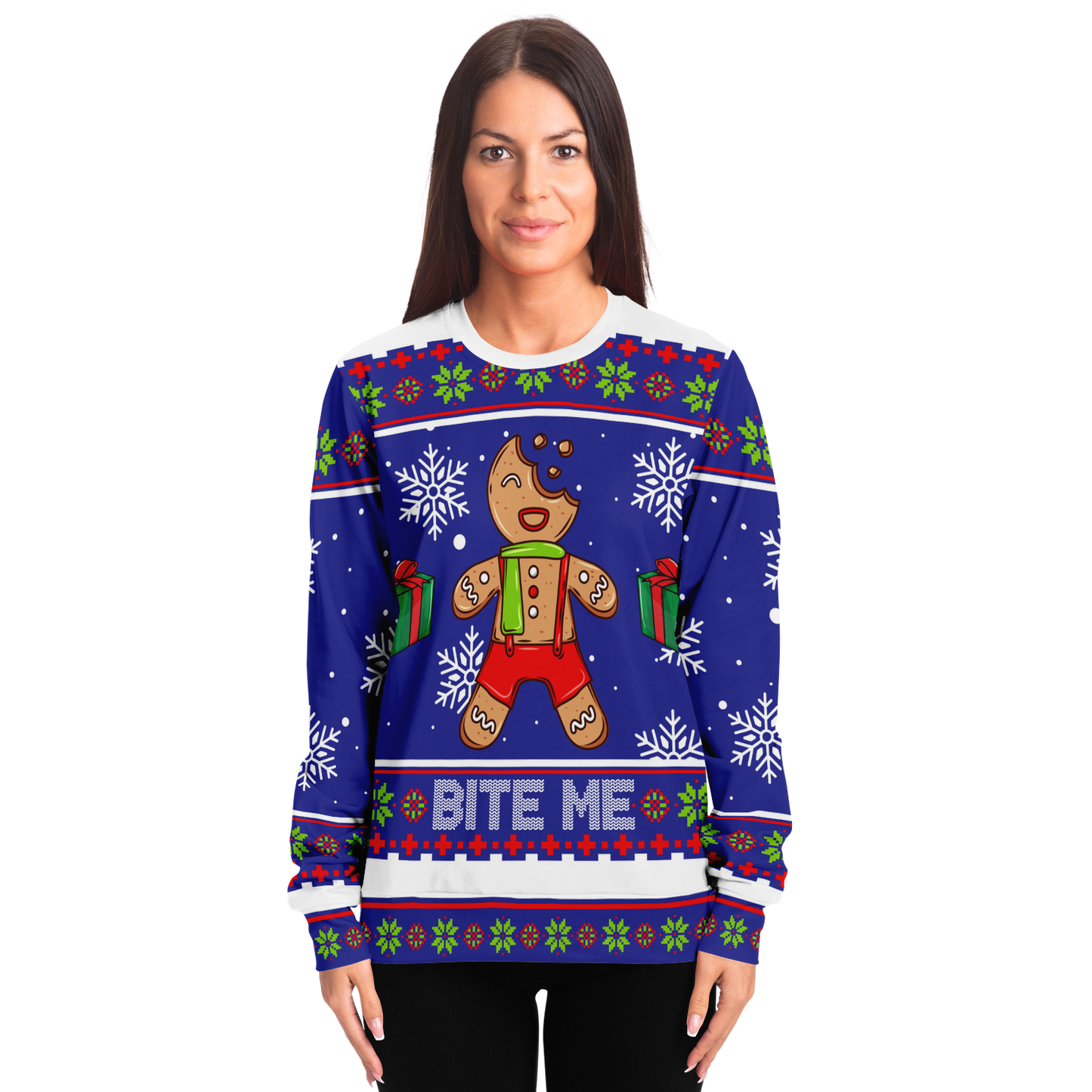 Bite Me - Ugly Christmas Sweater