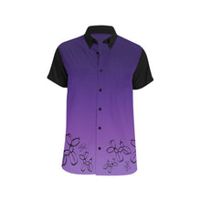 Load image into Gallery viewer, Balloon Dog Bowling shirt purple