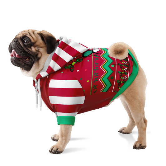 Dog Ugly Christmas Hoodie Balloon