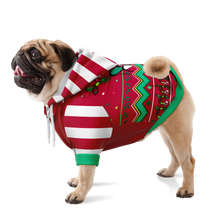 Load image into Gallery viewer, Dog Ugly Christmas Hoodie Balloon
