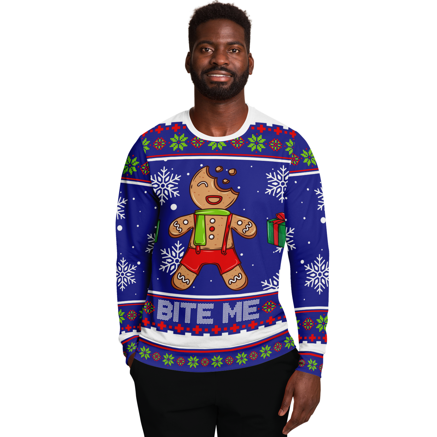 Bite Me - Ugly Christmas Sweater