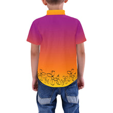 Load image into Gallery viewer, Fandango Sunrise with Dogs - Women and Kids Short Sleeve Shirt
