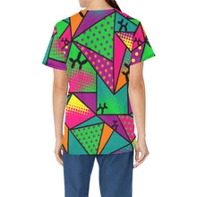 Load image into Gallery viewer, Colourful Scrubs with balloon dog design