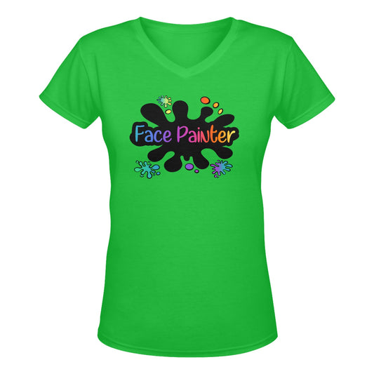 Green Face Painting T-Shirt