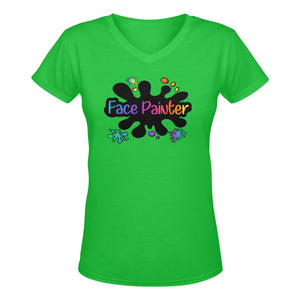 Green Face Painting T-Shirt