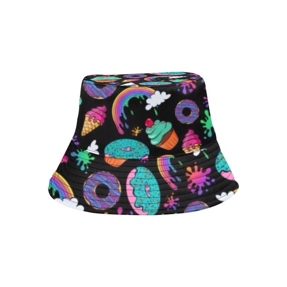 Dessert design Bucket Hat. Colourful and Fun